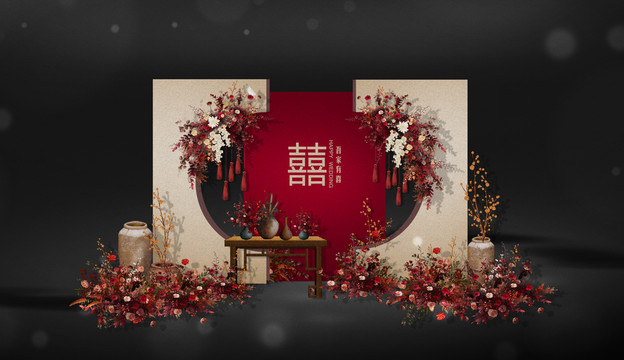 新中式侘寂風(fēng)婚禮