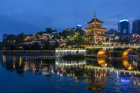 贵阳甲秀楼夜景