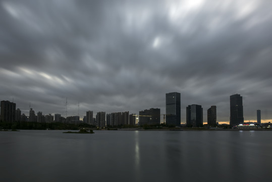 厦门海沧湖风光