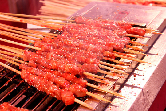 烤羊肉串