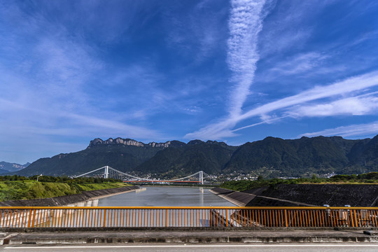 三峡大坝旅游景区风光