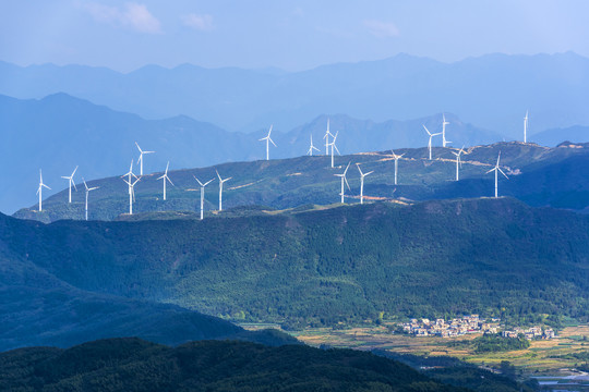 桂林兴安摩天岭风电场