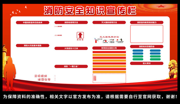 消防宣传栏