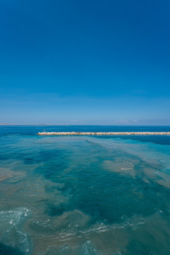 希腊地中海海洋风景