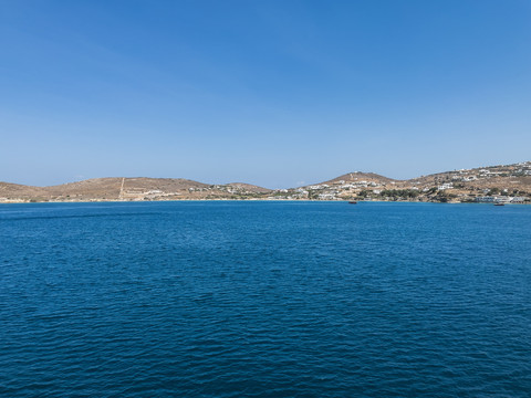 希腊圣托里尼海岛风景