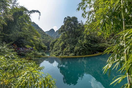 贵州小七孔桥景区