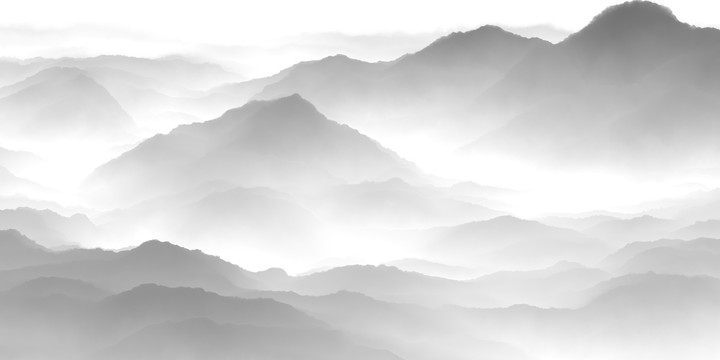 新中式山水畫