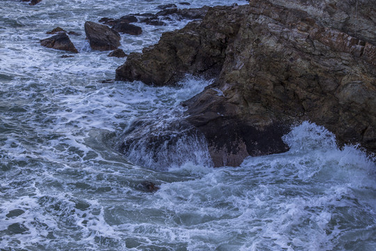 深圳大鹏湾海岸礁石