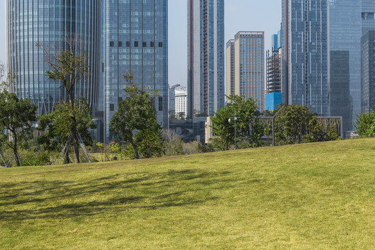 深圳人才公园城市建筑风光