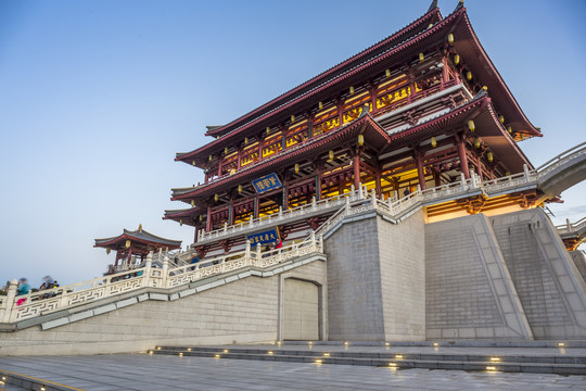 西安大唐芙蓉园建筑风景