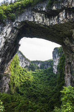 张家界槟榔谷天堂门