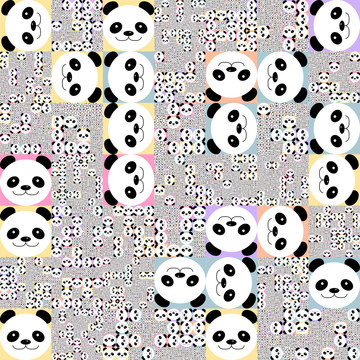 超大画幅熊猫背景图