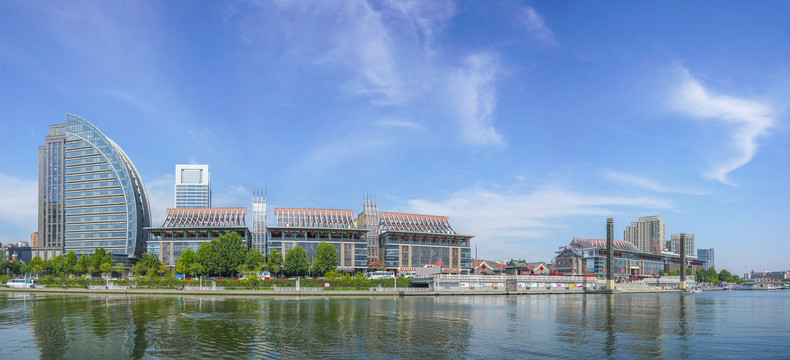 天津古文化街旅游区全景