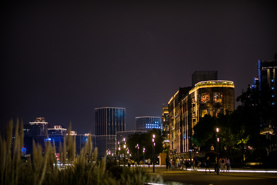 上海浦江夜景风光