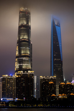 上海浦江夜景风光