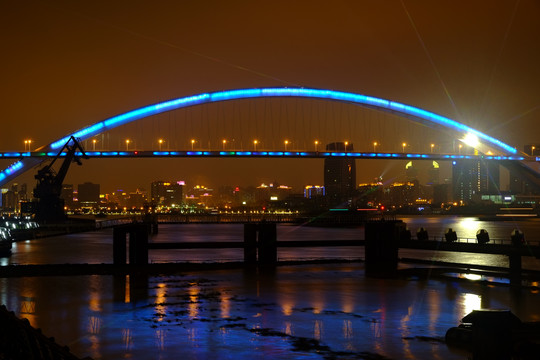 徐汇滨江夜景