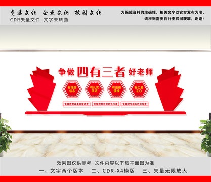 爭(zhēng)做四有三者好老師