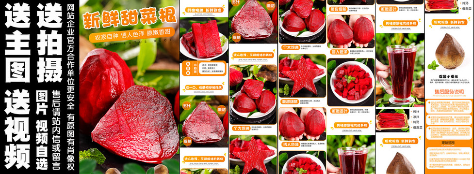 新鮮甜菜根詳情