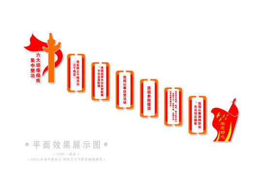集中整治六大頑瘴痼疾樓梯文化