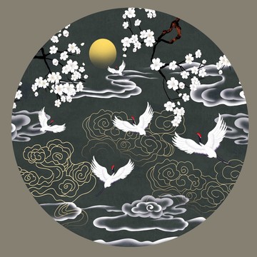 新中式梅花