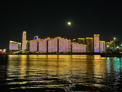 长沙湘江夜景