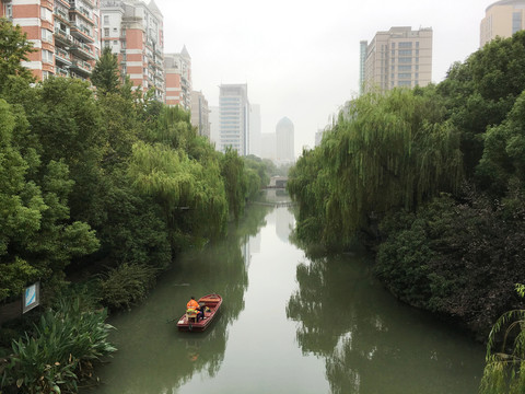 城市景观河道保洁