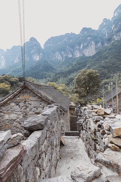 河南南太行万仙山峡谷郭亮村景区