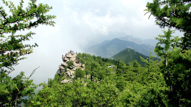 秦岭太白山云雾仙界