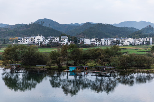 婺源月亮湾