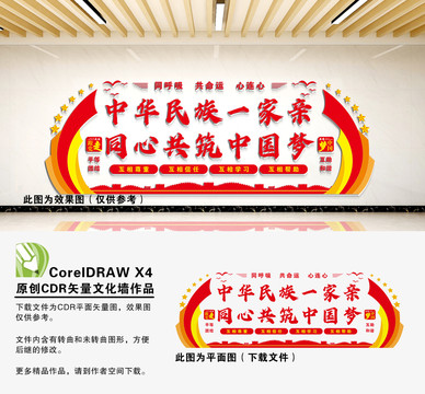 民族團(tuán)結(jié)文化墻