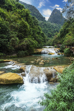 贵州荔波小七孔风光