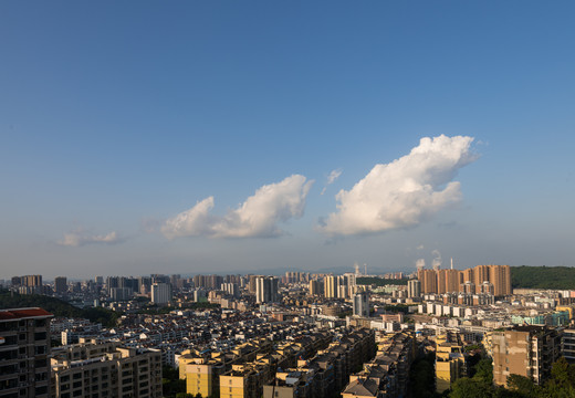 荆门城市全景