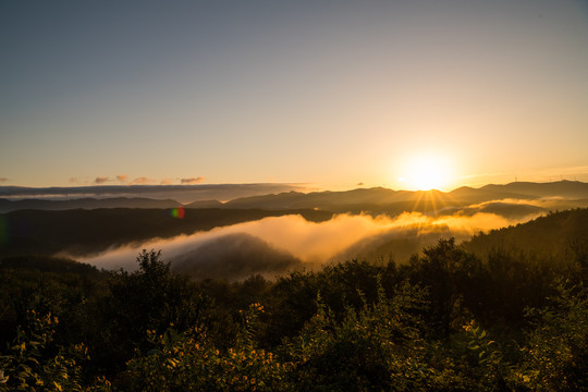 圣境山日出