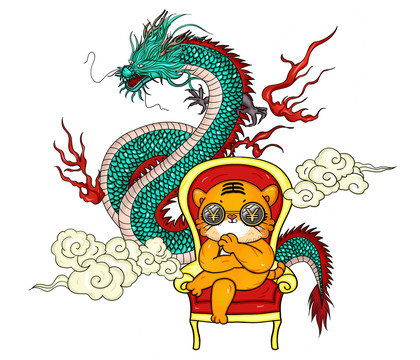 國潮老虎富可敵國