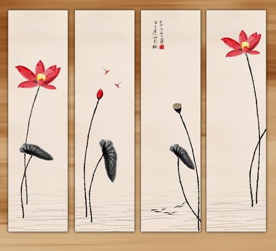 禪意荷花