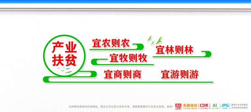 產(chǎn)業(yè)扶貧文化墻