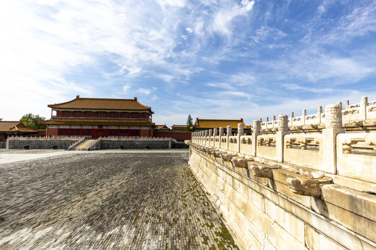 北京故宫太和殿前须弥座