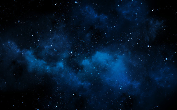 藍色星空