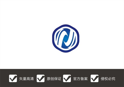 字母N科技智能LOGO