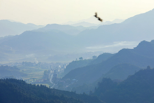 青山背景