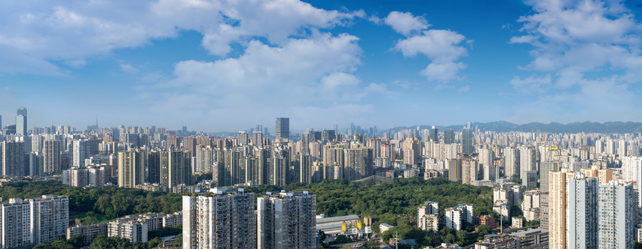 重庆九龙坡区全景