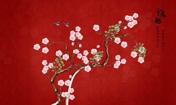 新中式花鳥