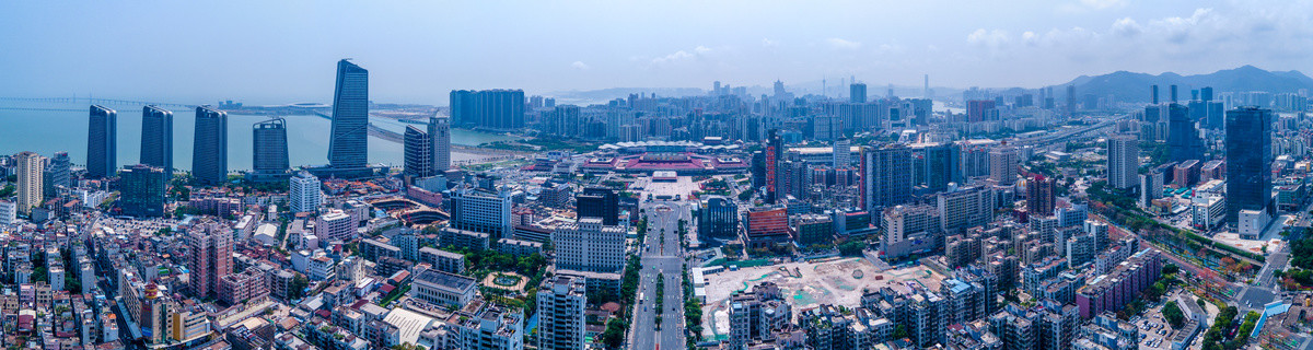 拱北口岸全景