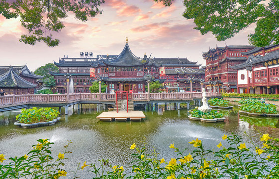 上海豫園風景