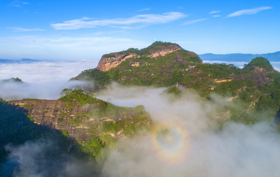 都峤山佛光