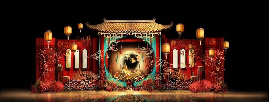中國風(fēng)中式婚禮