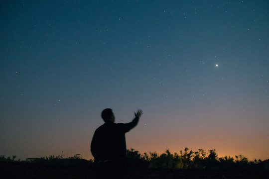 探寻探索者夜空星空大自然