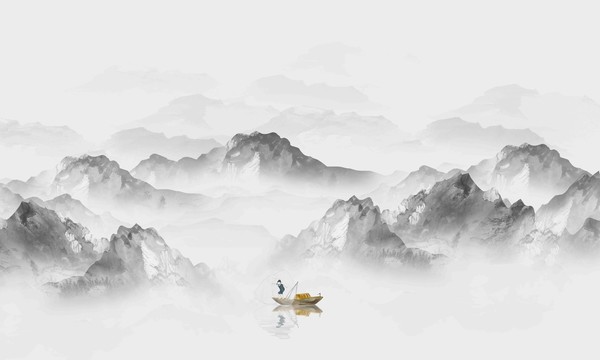山水紋