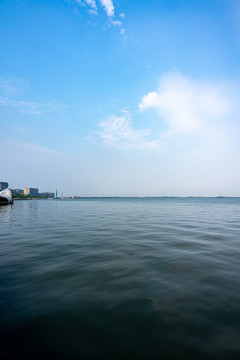 上海浦东滴水湖景观