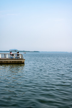 上海浦东滴水湖景观